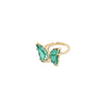 Butterfly Glass Ring
