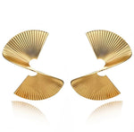 Gold Spirale Earrings