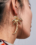 Palms Gold Earrings