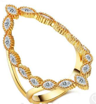 Marquise Golden Ring