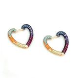 Rainbow Love Earrings
